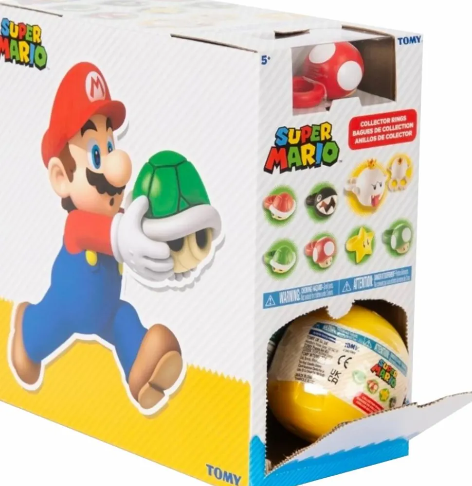 Super Mario - Collector Rings Blind Capsule Accessory (Display of 9)