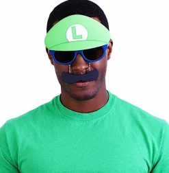 Super Mario - Luigi Mustache Sun-Staches Sunglasses (One Size)