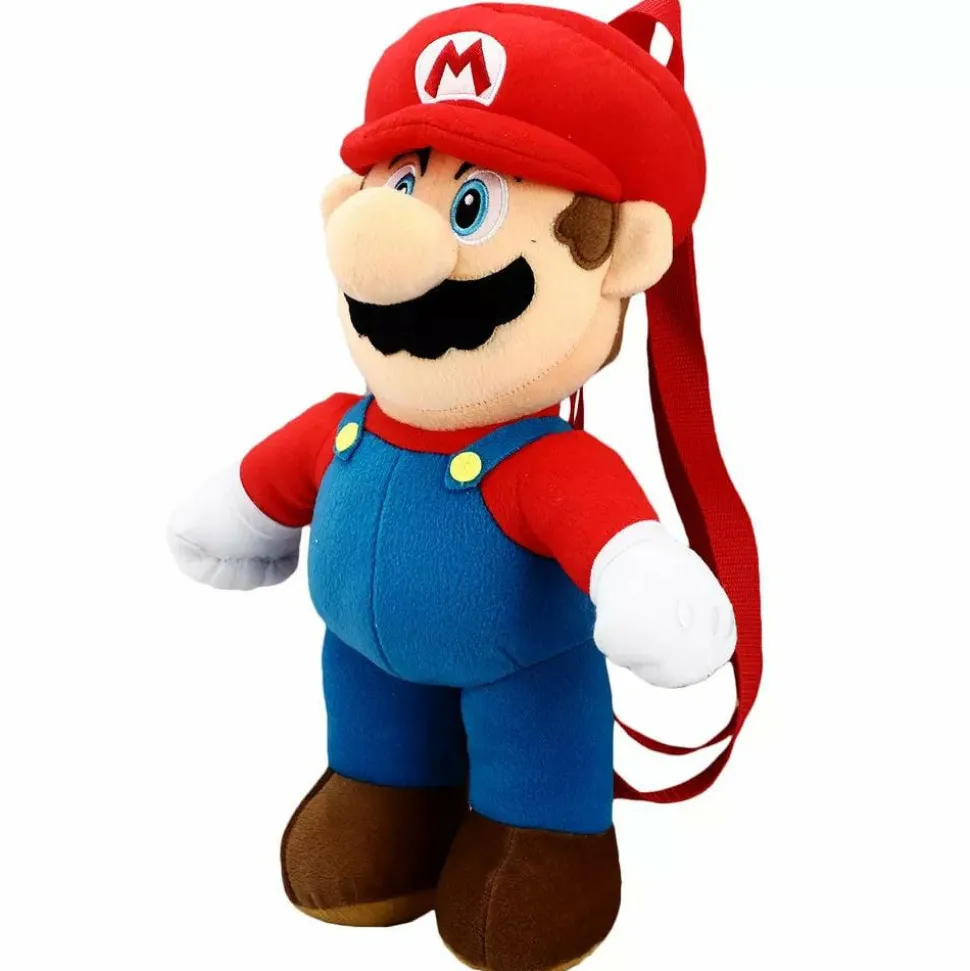 Super Mario - Mario 16" Plush Backpack