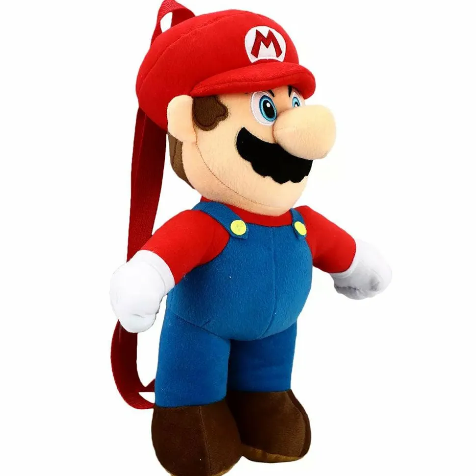 Super Mario - Mario 16" Plush Backpack