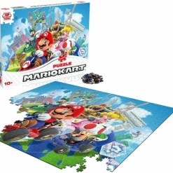 Super Mario - Mario Kart Around the World Jigsaw Puzzle (1000 Pieces)