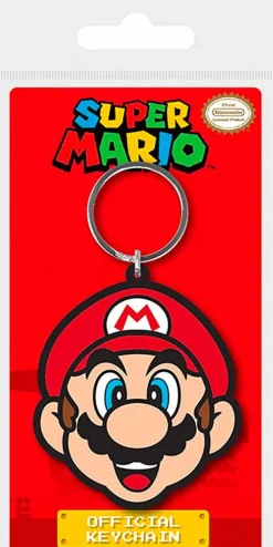 Super Mario - Mario Rubber Keychain