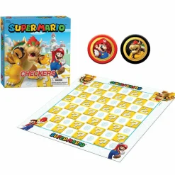 Super Mario - Mario vs. Bowser Checkers Board Game