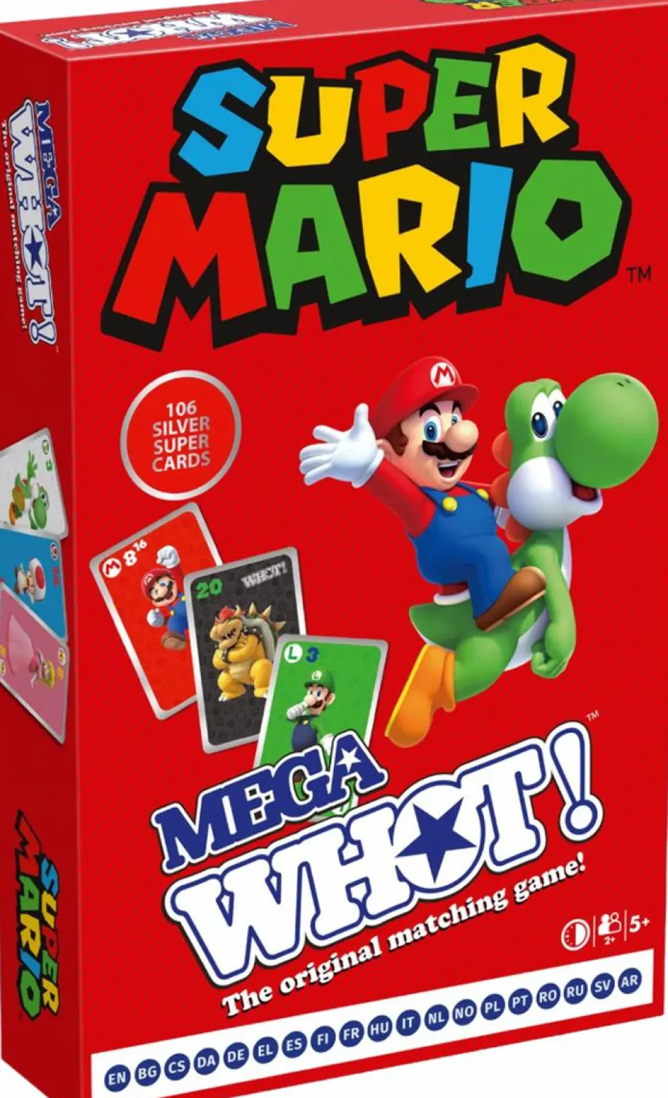 Super Mario - Mega WHOT! Matching Card Game