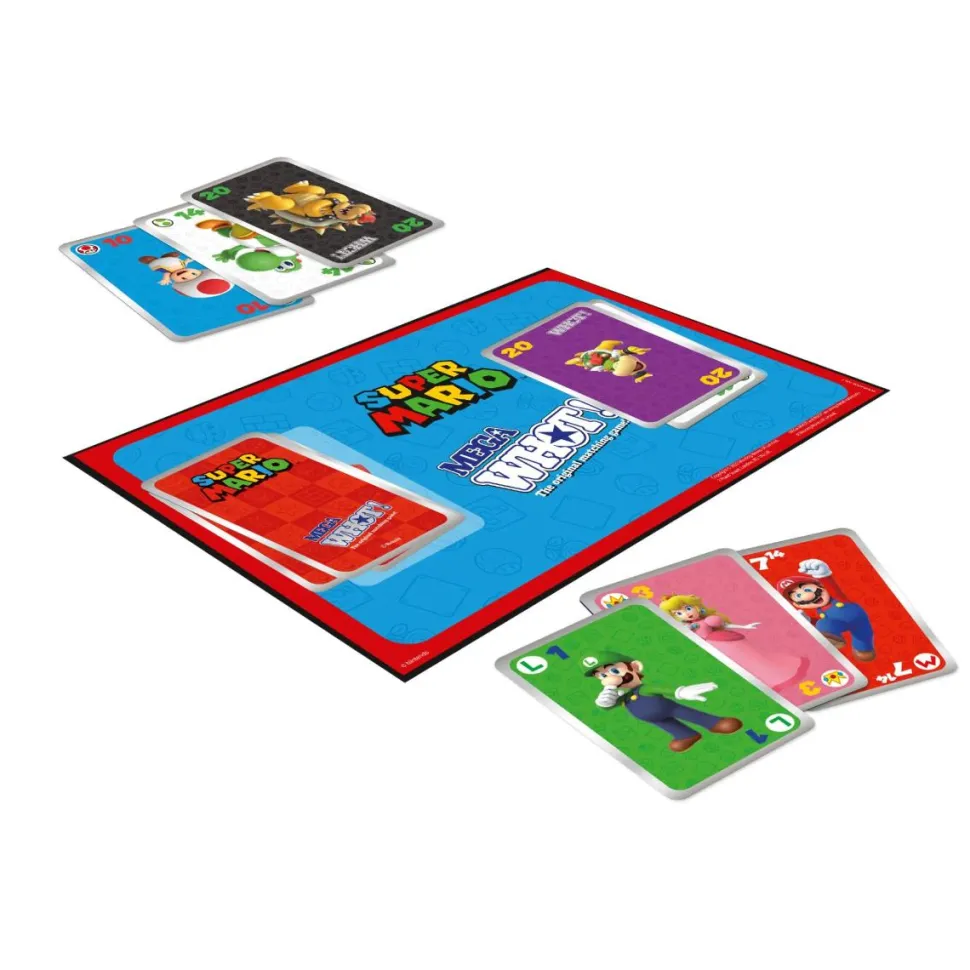 Super Mario - Mega WHOT! Matching Card Game
