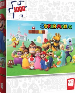 Super Mario - Mushroom Kingdom 1000 Piece Jigsaw Puzzle