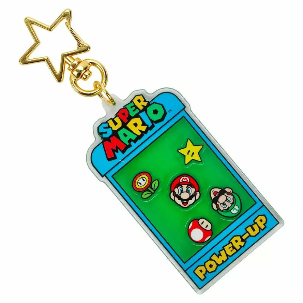 Super Mario - Power-Up Shaker Keychain