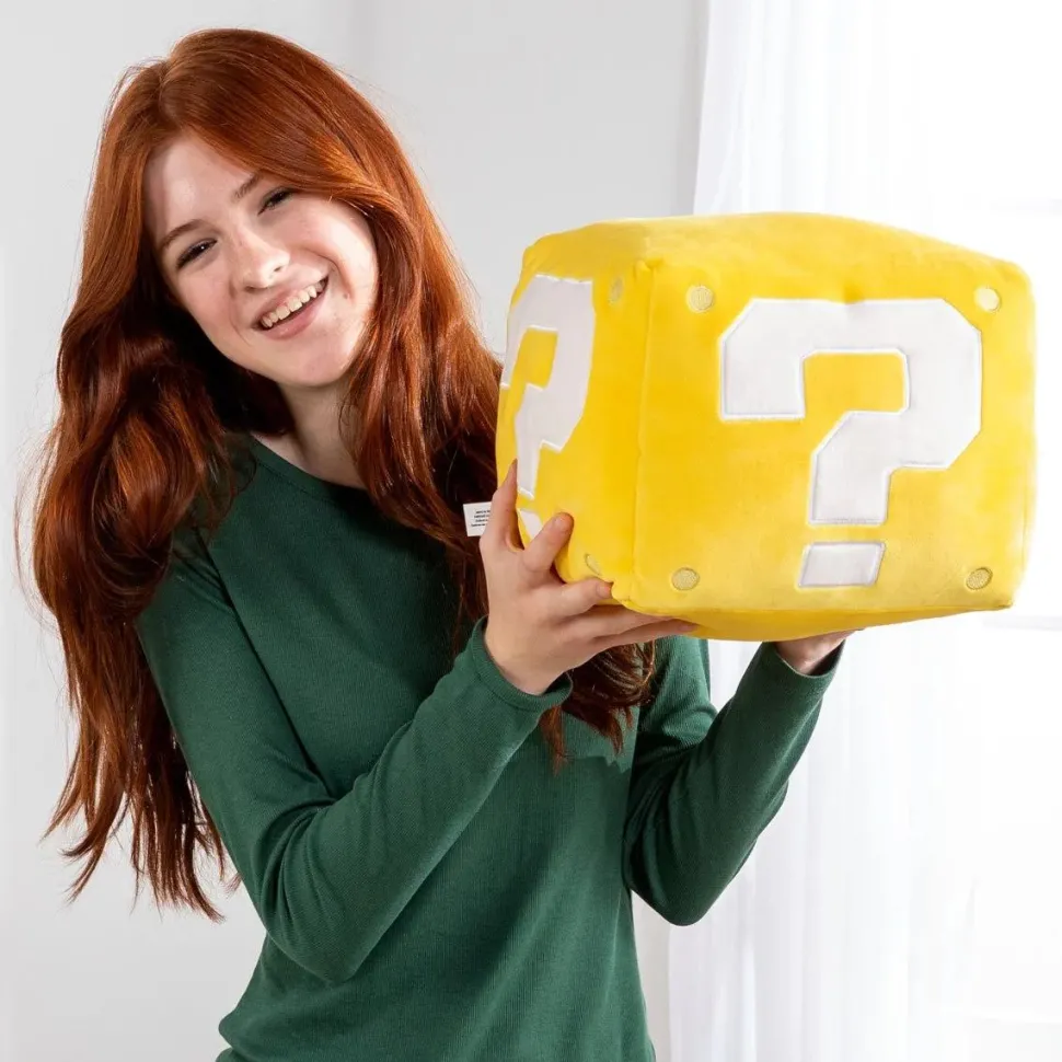 Super Mario - Question Block Club Mocchi Mocchi 15" Plush