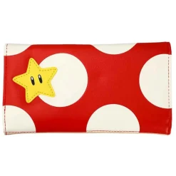 Super Mario - Super Mushroom 7" Faux Leather Bi-Fold Wallet