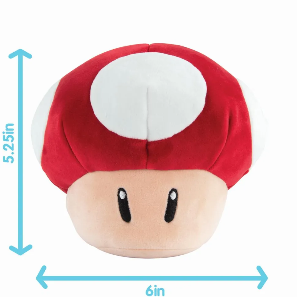 Super Mario - Super Mushroom Junior Club Mocchi Mocchi 6" Plush