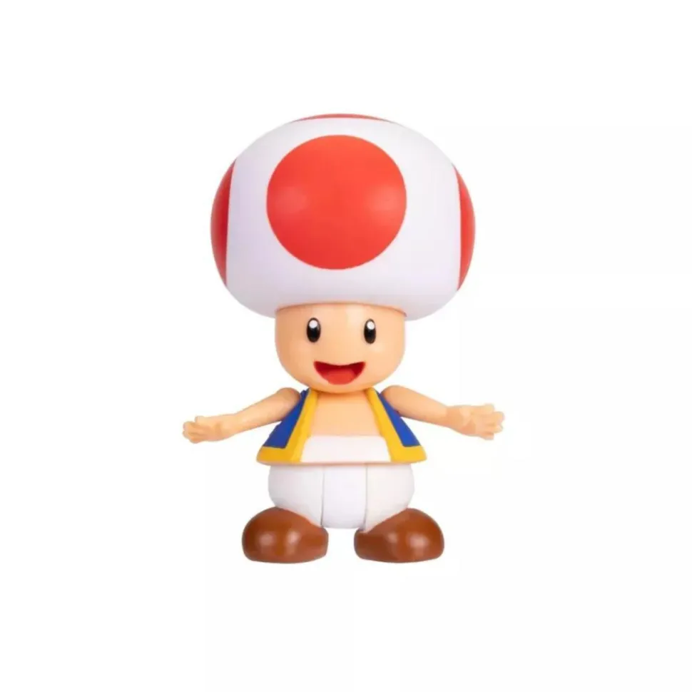 Super Mario - Toad House World of Nintendo Deluxe 2.5" Scale Action Figure Playset