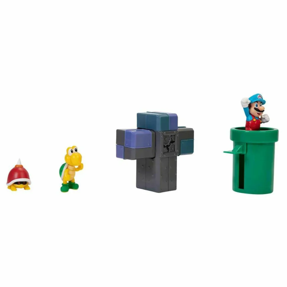 Super Mario - Underground Diorama World of Nintendo 2.5” Scale Mini Figure Playset
