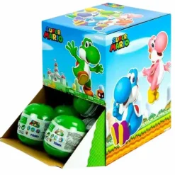 Super Mario - Yoshi Wind Ups Blind Box Capsule Wind Up Collectible Figure (Display of 12)