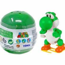 Super Mario - Yoshi Wind Ups Blind Box Capsule Wind Up Collectible Figure (Display of 12)