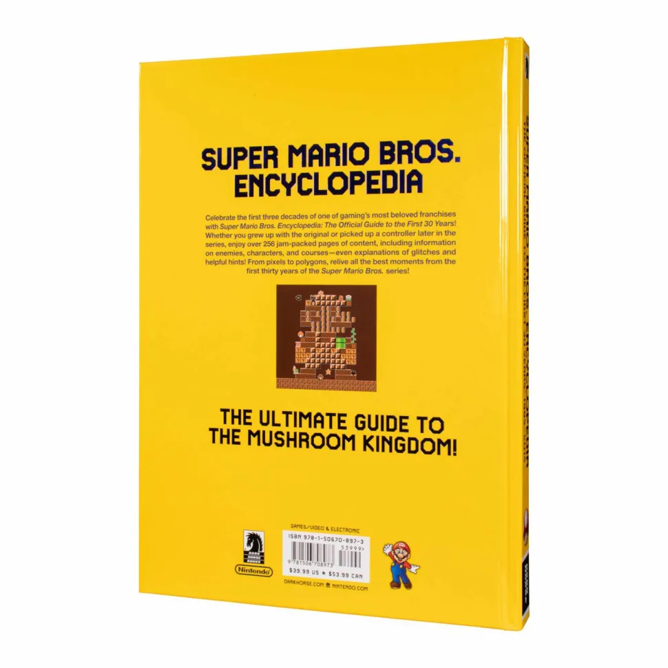 Super Mario Bros. - Super Mario Encyclopedia Hardcover Book