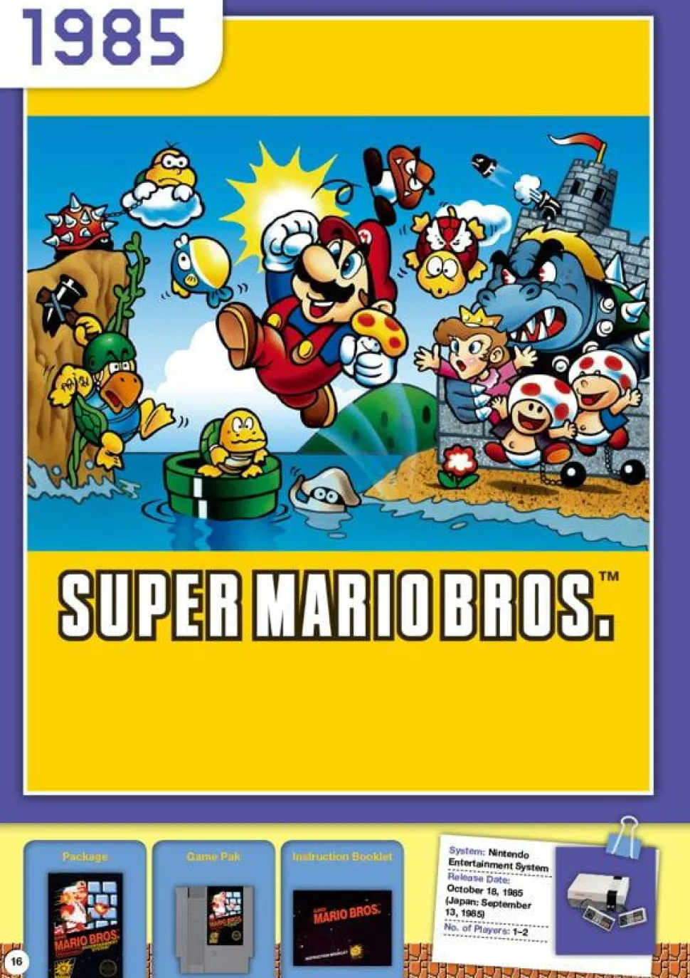 Super Mario Bros. - Super Mario Encyclopedia Hardcover Book