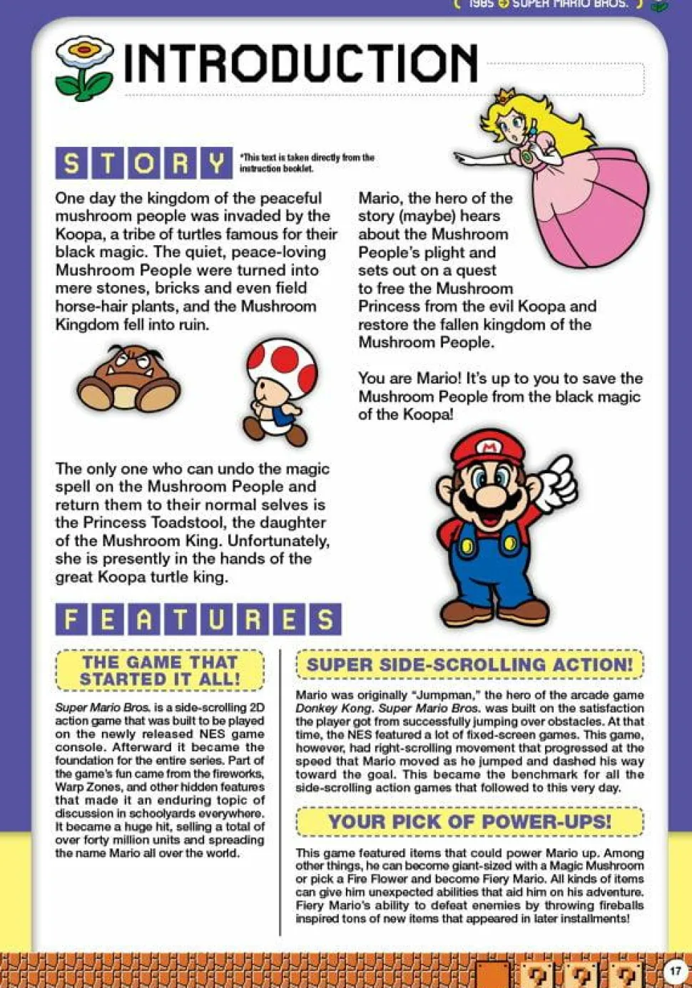 Super Mario Bros. - Super Mario Encyclopedia Hardcover Book