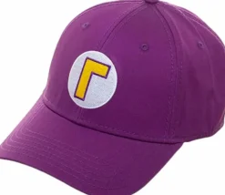 Super Mario Bros - Waluigi Flex-Fit Hat (One Size)