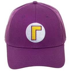 Super Mario Bros - Waluigi Flex-Fit Hat (One Size)