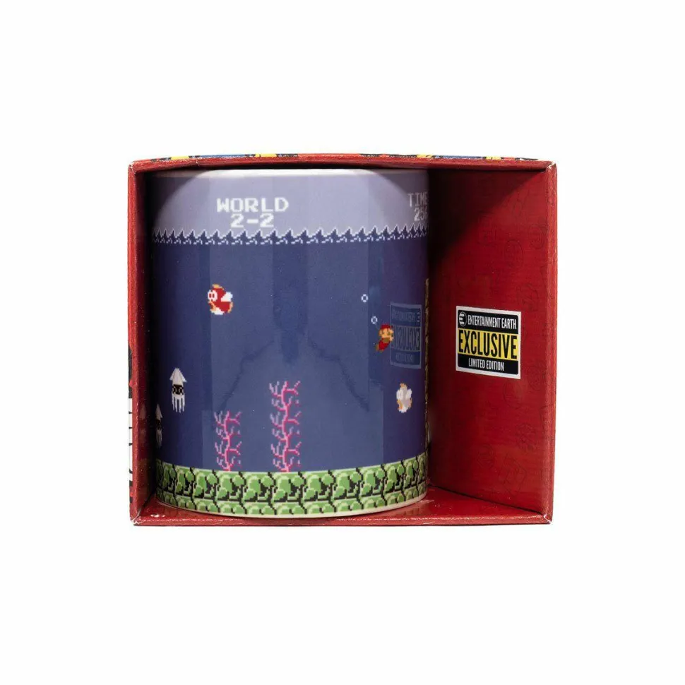 Super Mario Bros. - World 2-2 Ceramic Mug