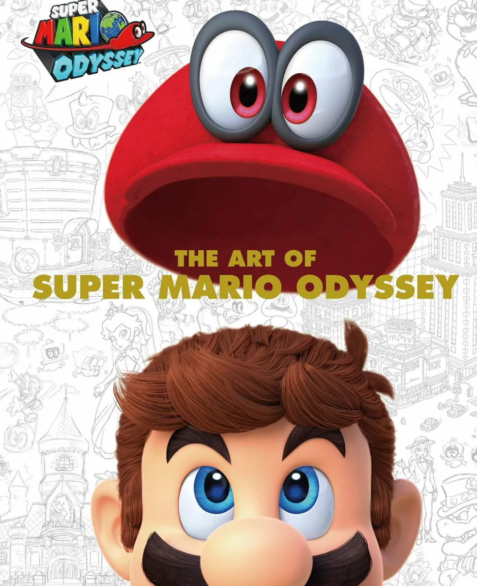 Super Mario Odyssey - The Art of Super Mario Odyssey Hardcover Book