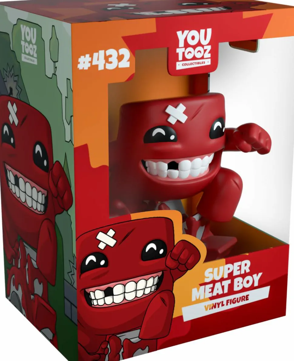 Super Meat Boy - Super Meat Boy 4” Vinyl Figure
