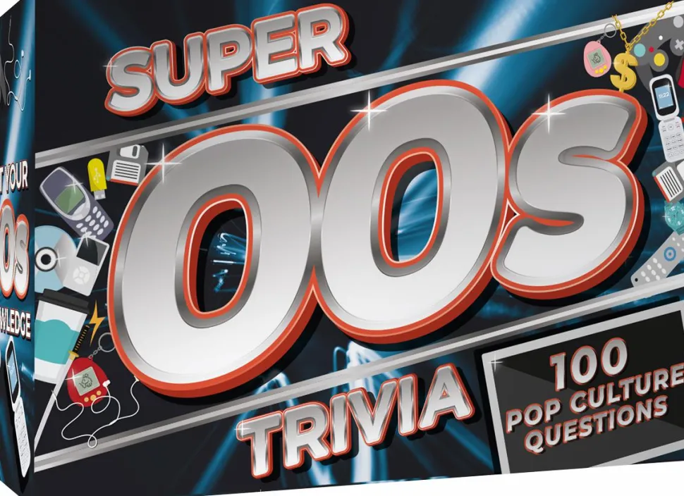 Super 00s Trivia - 100 Pop Culture Questions Trivia Card Game
