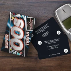 Super 00s Trivia - 100 Pop Culture Questions Trivia Card Game