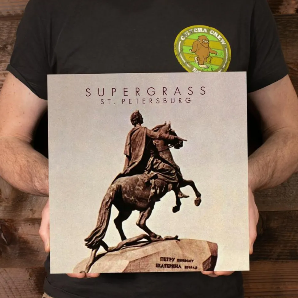 Supergrass - St. Petersburg 10" EP Vinyl Record (2023 Record Store Day Exclusive Plum Coloured Vinyl)