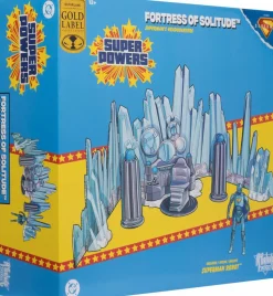 Superman (2025) - Fortress of Solitude with Superman Robot #4 DC Super Powers Gold Label 4.5" Scale Action Figure Playset