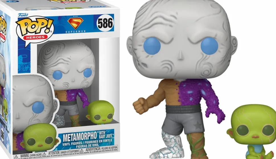 Superman (2025) - Metamorpho with Baby Joey Pop! Vinyl Figure