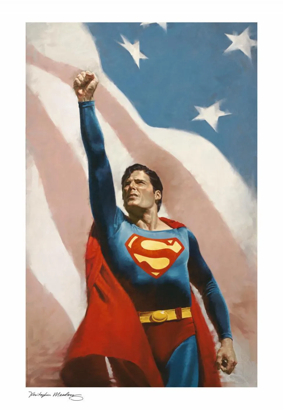 Superman (1978) - Someone to Believe In Fine Art Print by Kristopher Meadows