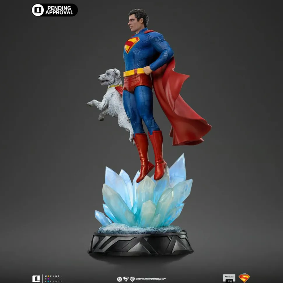 Superman (2025) - Superman & Krypto 1/10th Scale Statue