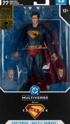 Superman (2025) - Superman (Battle Damage) Gold Label 7" Scale Action Figure