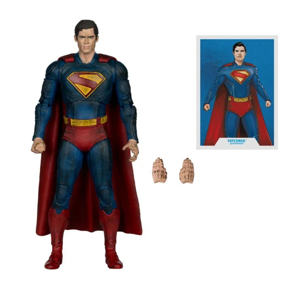 Superman (2025) - Superman (Battle Damage) Gold Label 7" Scale Action Figure