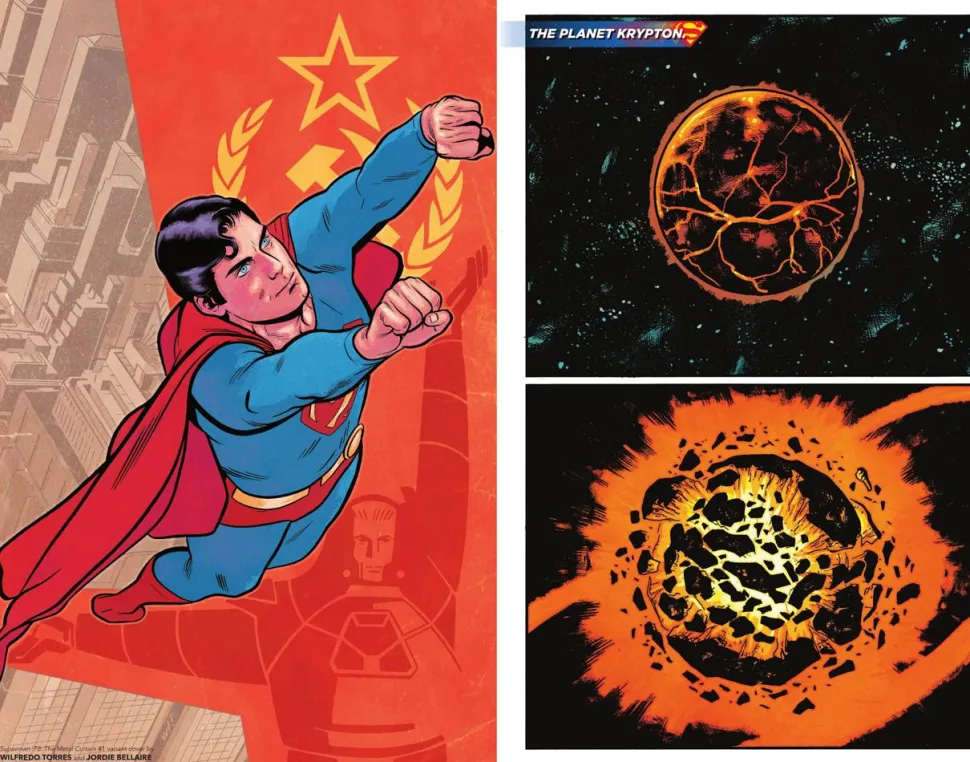 Superman '78 - The Metal Curtain Trade Paperback Book