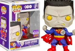 Superman - Bizzaro Superman Warner Bros 100th Anniversary Pop! Vinyl Figure (2023 Summer Convention Exclusive) (Popcultcha Exclusive)