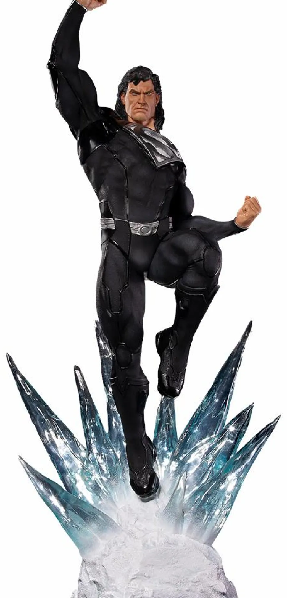 Superman - Black Suit Superman 1/3 Scale Statue by Ivan Reis
