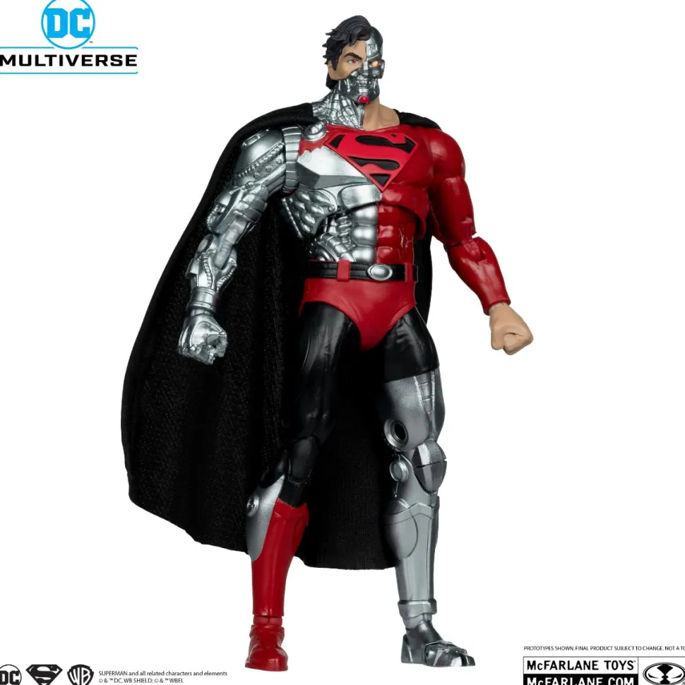 Superman - Cyborg Superman (Revenge of the Green Lanterns) DC Multiverse Gold Label 7" Scale Action Figure