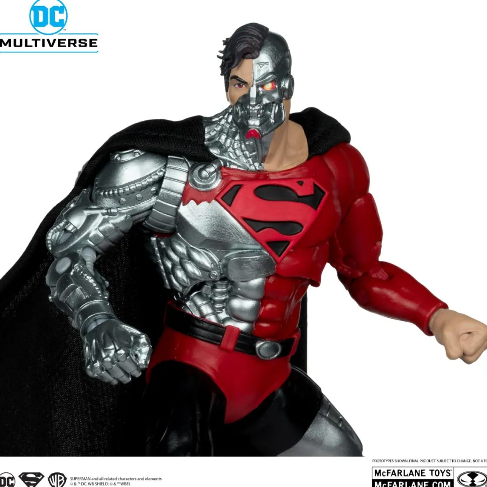 Superman - Cyborg Superman (Revenge of the Green Lanterns) DC Multiverse Gold Label 7" Scale Action Figure
