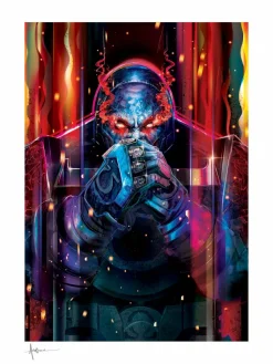 Superman - Darkseid Fine Art Print by Orlando Arocena