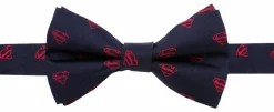 Superman - DC Classic Superman Logo Navy Boys Silk Bowtie