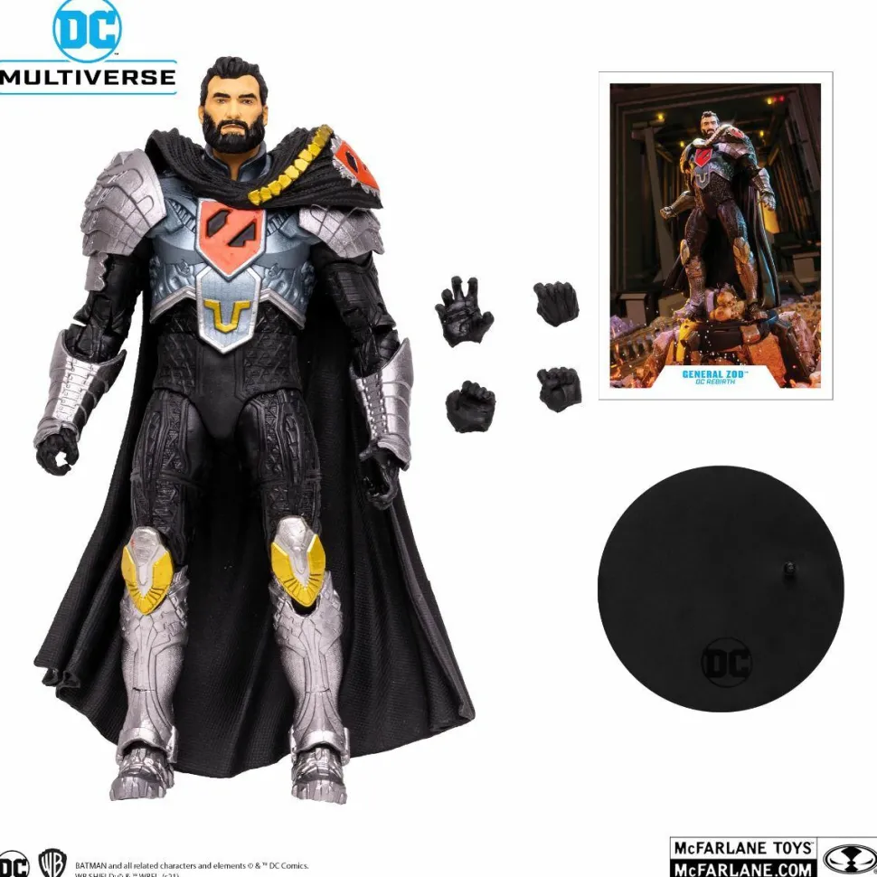 Superman - General Zod DC Rebirth DC Multiverse 7” Scale Action Figure