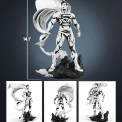 Superman - John Byrne's Superman Black & White Version 1/8th Scale PVC Statue