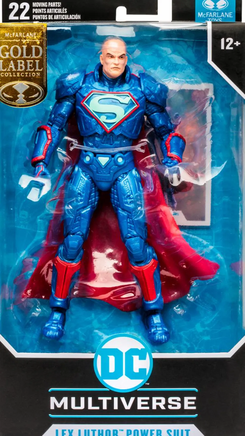 Superman - Lex Luthor in Power Suit (DC Rebirth) Gold Label DC Multiverse 7” Scale Action Figure