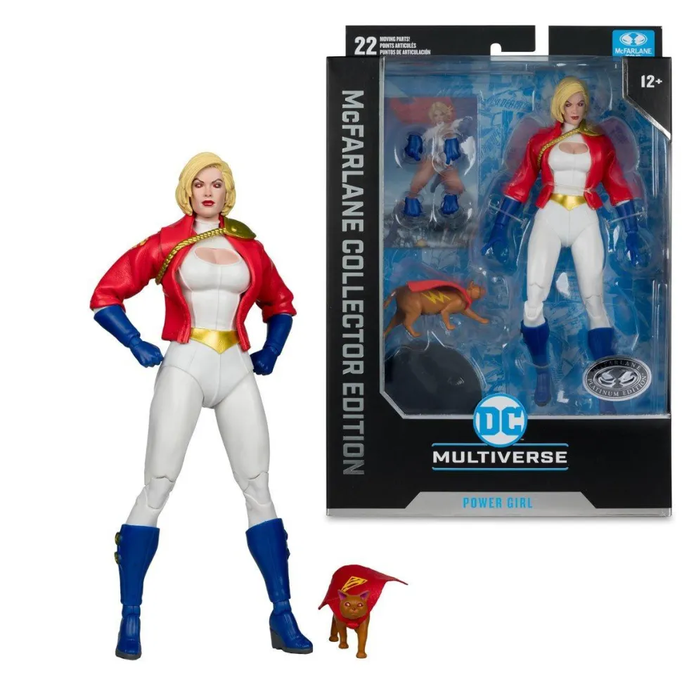 Superman - Power Girl (Power Girl: Reborn) DC Multiverse McFarlane Collector Edition 7" Scale Action Figure