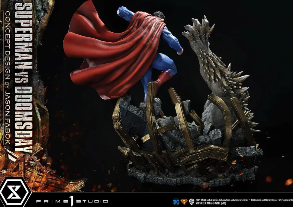 Superman - Superman vs Doomsday 1/3 Scale Diorama Statue