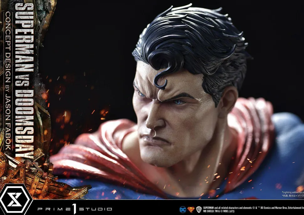 Superman - Superman vs Doomsday 1/3 Scale Diorama Statue