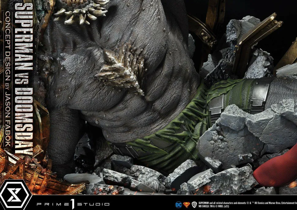 Superman - Superman vs Doomsday 1/3 Scale Diorama Statue