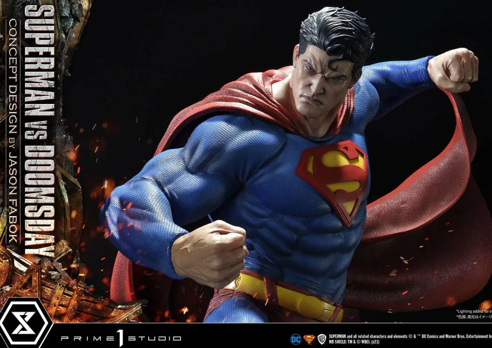 Superman - Superman vs Doomsday 1/3 Scale Diorama Statue